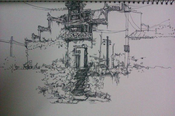 瑶里风景速写